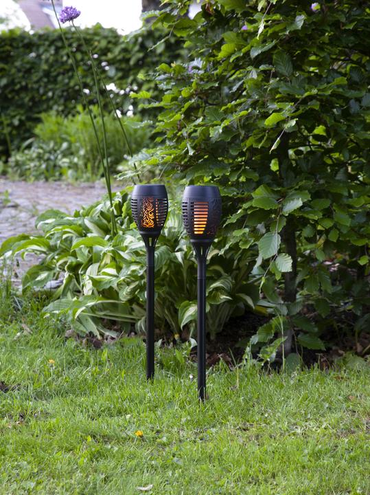 Actual product image Star Trading Deco light SOLAR FLAME, 2 pieces (IP44)