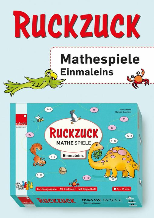 Produktbild Ruckzuck Mathespiele Einmaleins (Deutsch)