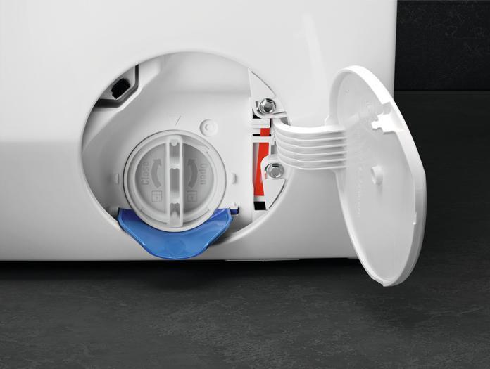 Actual product image AEG TR9W80699 WiFi heat pump tumble dryer / 9000 series with AbsoluteCare®Plus / 3D Scan - Dries after (9 kg, Right)