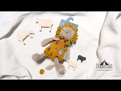 Image du produit Moulin Roty Sous mon Baobab, Boîte à musique Lion