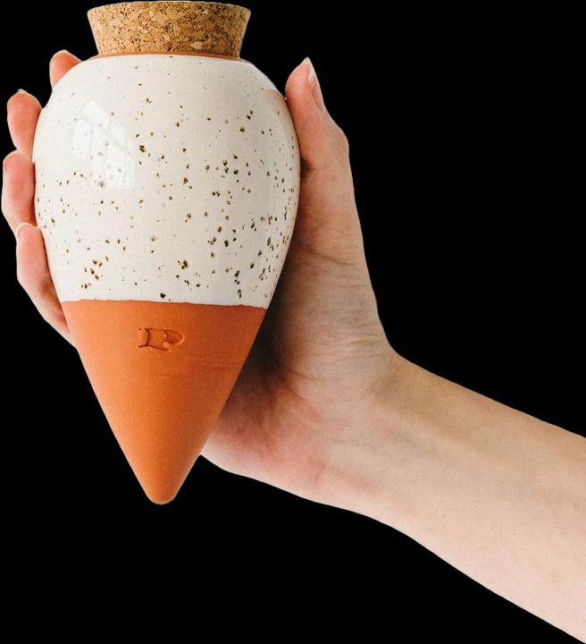 Terracotta, Cremeweiss