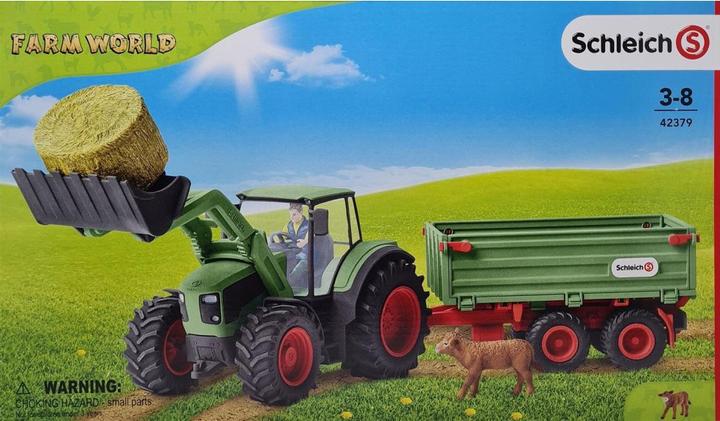 Actual product image Schleich Tractor with trailer