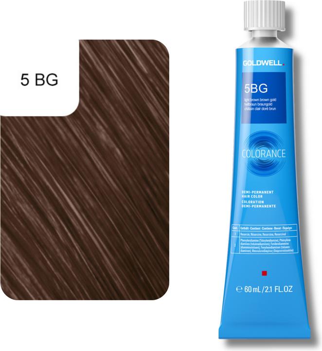 Image du produit Goldwell Colorance Tube Demi-Permanente (Or brun clair 5BG Or brun clair)