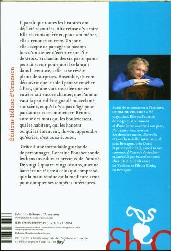 Produktbild Héloise d'Ormesson L'écriture est une île (Französisch, Fouchet Lorraine, 2024)