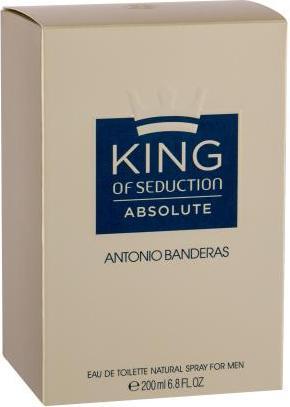 Image du produit Antonio Banderas King of Seduction Absolute by Eau de Toilette Spray 200 ml (Eau de toilette, 200 ml)