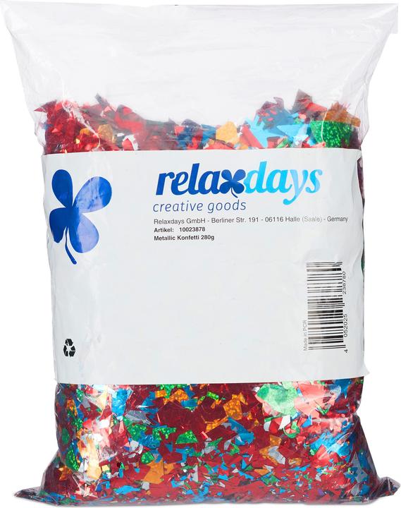 Actual product image Relaxdays XXL confetti bag