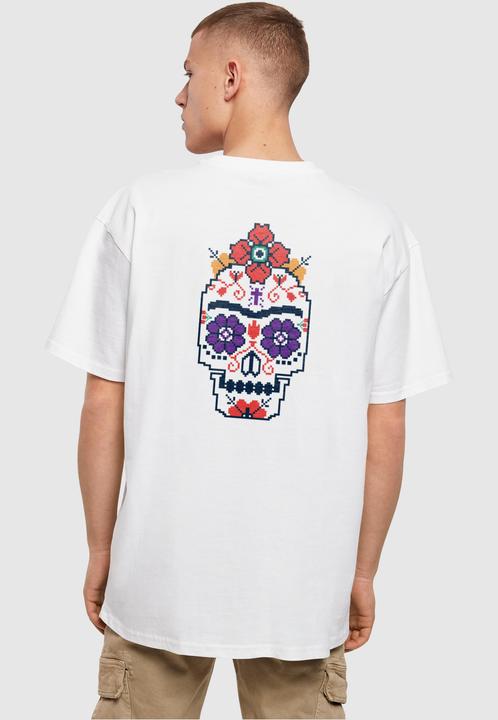 Produktbild Merchcode Frida Kahlo - Pixels viva la vida Heavy Oversize Tee - 118083 (M)