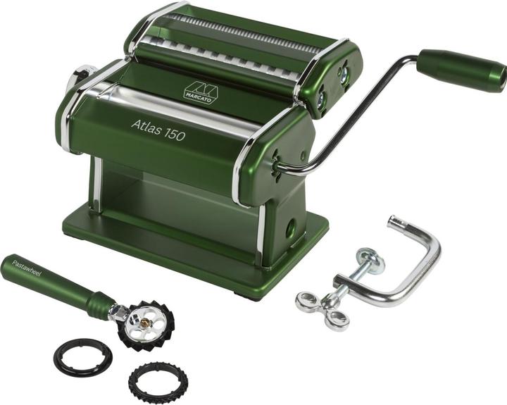 Actual product image Marcato ATLAS 150 VERDE + PASTA- WHEEL VERDE