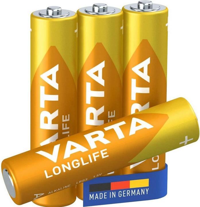 Productafbeelding Varta Longlife (4 Pcs., AAA, 1200 mAh)