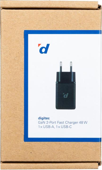 Produktbild Digitec GaN 2-Port Fast Charger (48 W)