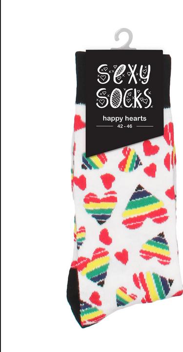 Image du produit Sexy Socks Happy Hearts (42 - 46)