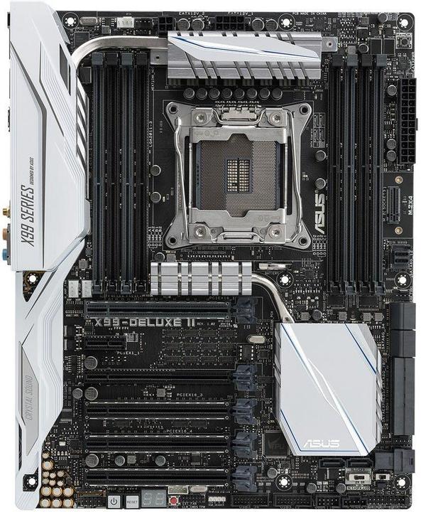 ASUS X99 Deluxe II (LGA 2011-v3, Intel X99, ATX)