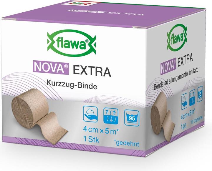 Immagine prodotto Flawa Kurzzugbinde 4cmx5m hautfarbig
