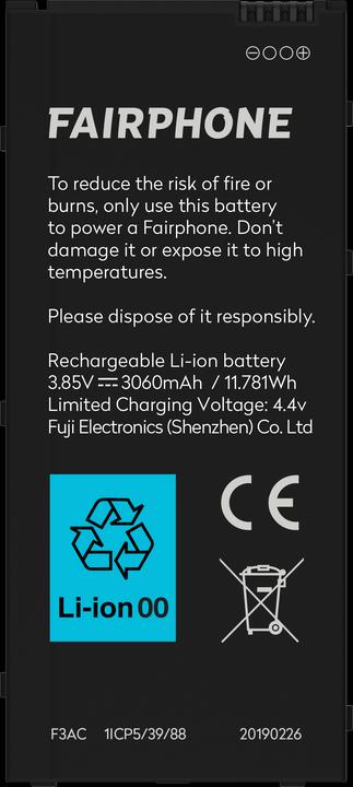 Produktbild Fairphone 3 Akku