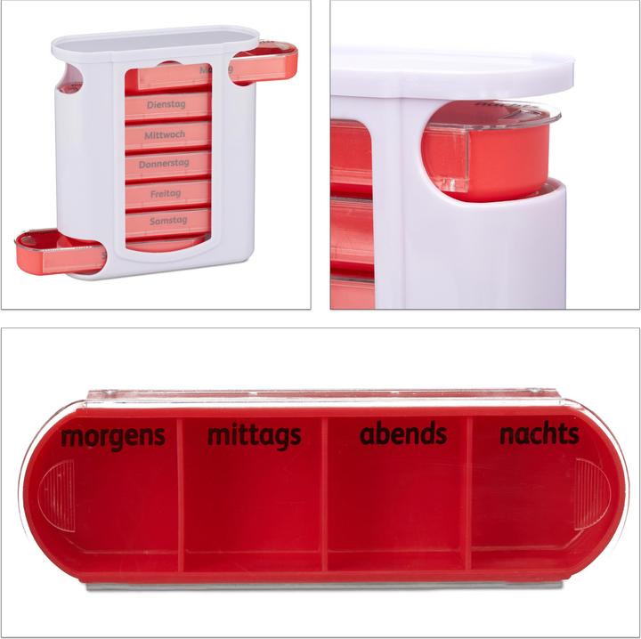 Actual product image Relaxdays Pillendose