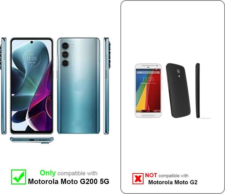 Image du produit Cadorabo Coque pour Motorola MOTO G200 5G universel avec Clip (Motorola Moto G200 5G)