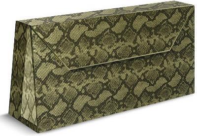 Image du produit Francis Francis Bags CLUTCH Snake Vert - Avec garniture en mousse