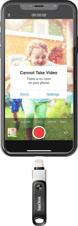 Productafbeelding SanDisk iXpand Go (256 GB, Bliksem, USB-A)