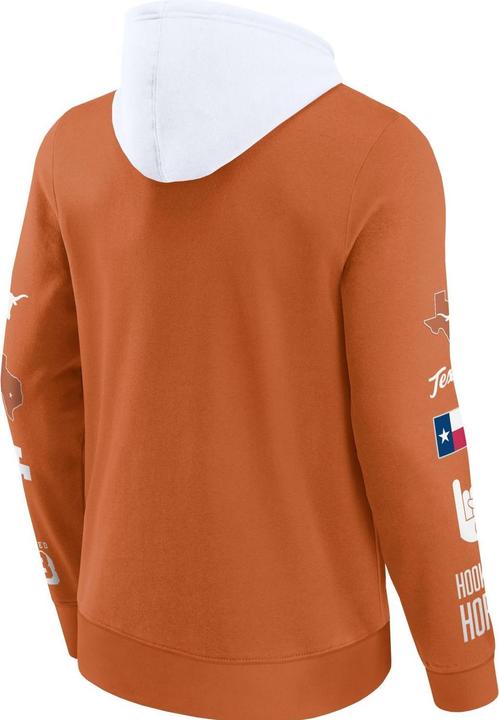 Produktbild Fanatics Texas Longhorns NCAA Sleeve Patches Hoody - S (S)