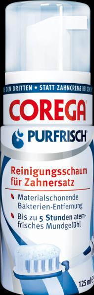 Produktbild Corega Purfrisch Reinigungsschaum (125 ml)
