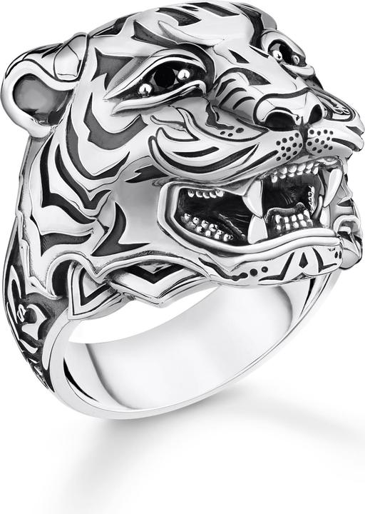Actual product image Thomas Sabo Ring Tiger Silver (56, 925 Silver)