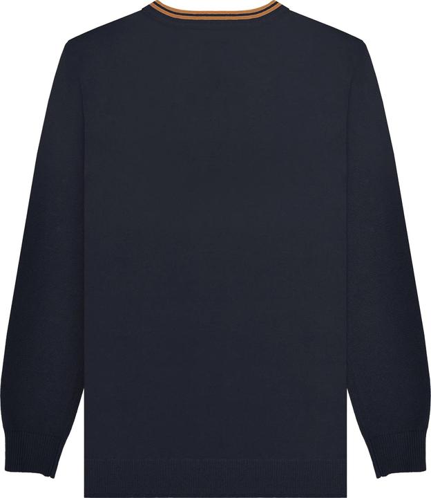 Actual product image Lambretta Mens Knitted Tipped Jumper (XXL)