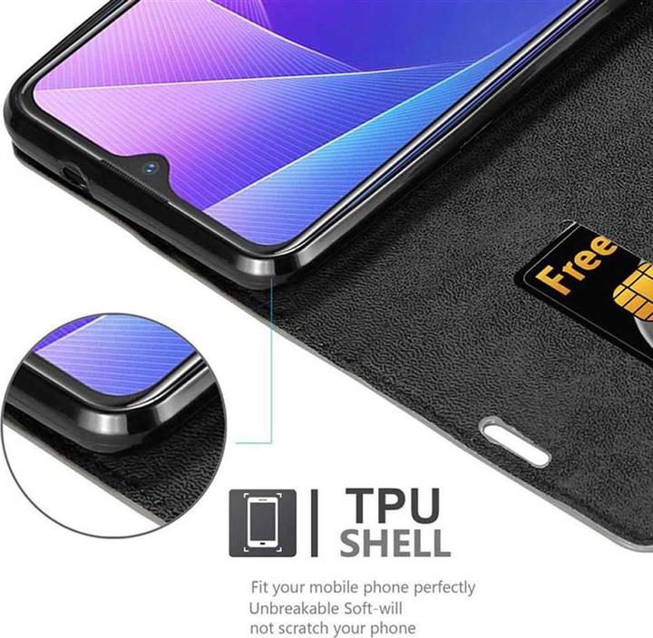Actual product image Cadorabo Book Invisible Magnet Cover (Vivo V11i)