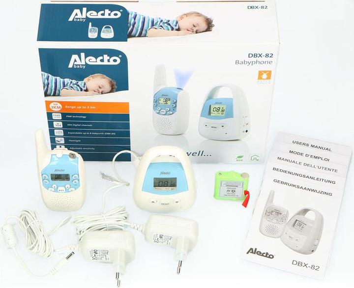 Produktbild Alecto Dbx-82 (Babyphone Audio, 3000 m)