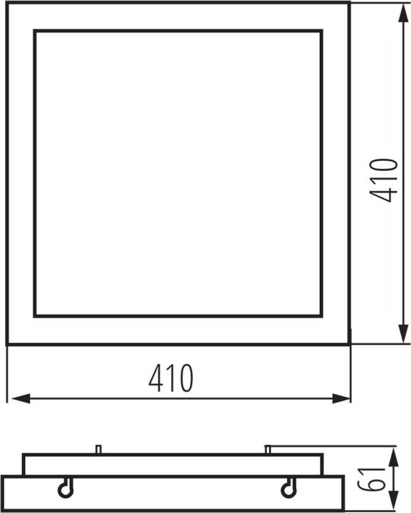 Image du produit Kanlux 24641 TYBIA LED 38W-NW-SE Plafonnier (3500 lm)