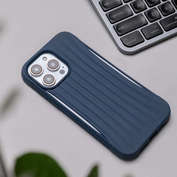 Actual product image X-Doria Raptic Clutch Case for iPhone 14 Back Cover Blue (Apple iPhone 14)