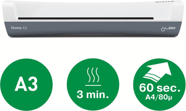 Produktbild Leitz iLAM Home A3 Laminiergerät (75 - 125 µm, A3)