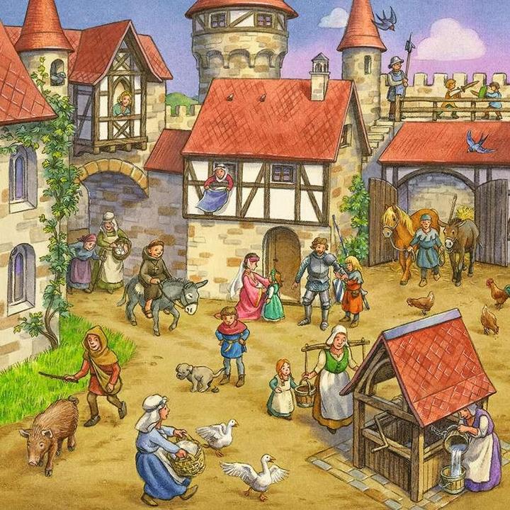 Immagine prodotto Ravensburger Torneo di giostra medievale (49 pezzi)