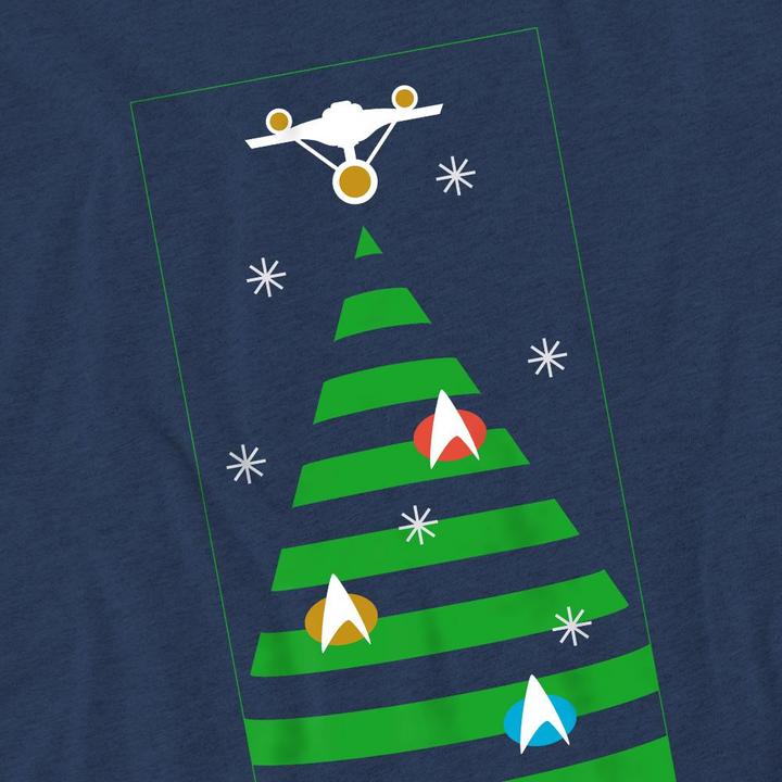 Immagine prodotto Star Trek: The Original Series Maglietta Albero di Natale Adulto Unisex (S)