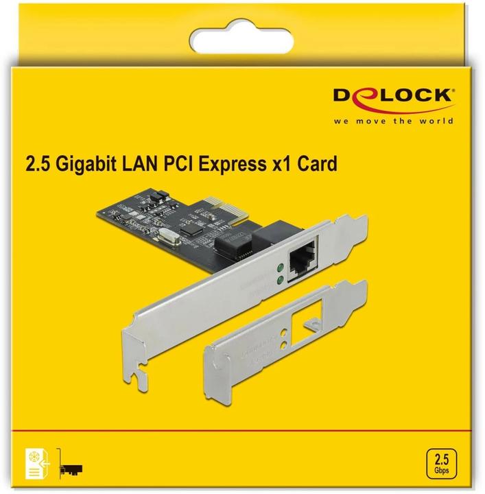 Produktbild Delock Netzwerkkarte (PCI Express 2.1)