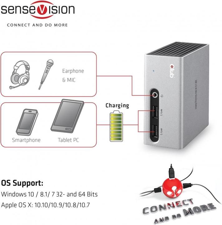 Productafbeelding Club 3D Csv-3104d (USB-B, 9 Havens)