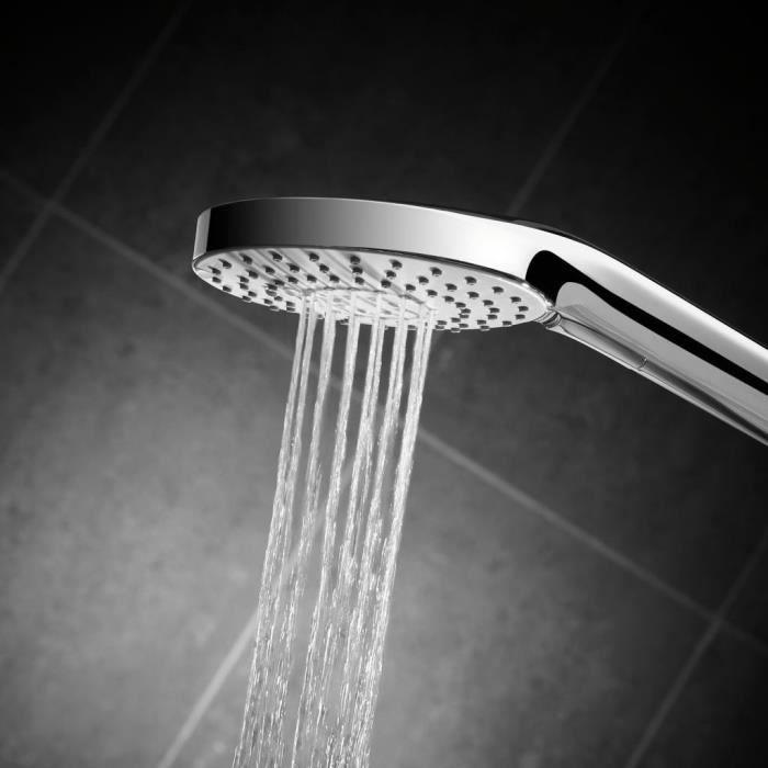 Image du produit Ideal Standard IDS Combiné de douche IDEALRAIN EVO avec douchette à main à 3 jets d= 110mm 900mm chromé (3 Types de jets, 8 l/min)