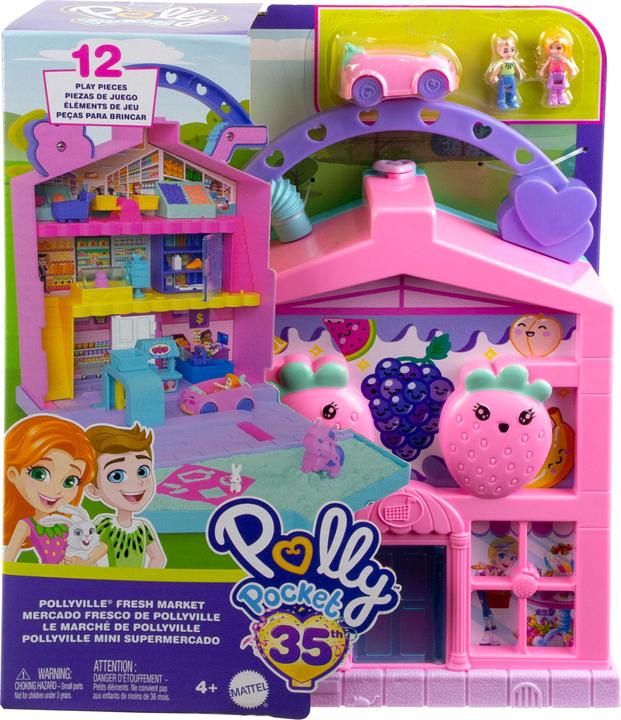 Produktbild Polly Pocket Pollyville Lebensmittelmarkt