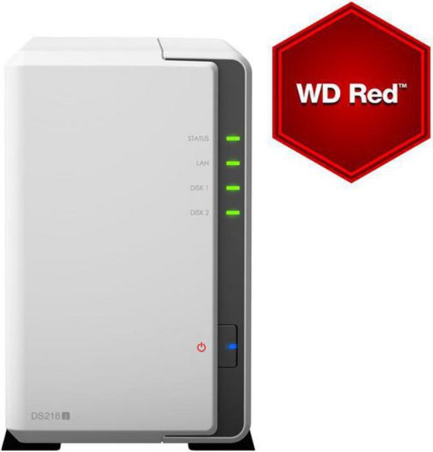 Synology DS218j (WD Red)