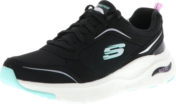 Skechers 149413/BKMN Arch Fit-Gentle Stride Damen Sneaker Turnschuhe Sportschuhe schwarz/mintgrün/we