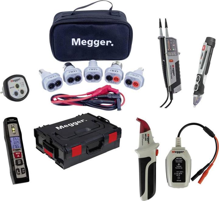 Produktbild Megger EM-PAKET Zweipoliger Spannungsprüfer CAT IV 1000V LED, LCD (CAT IV 1000V)