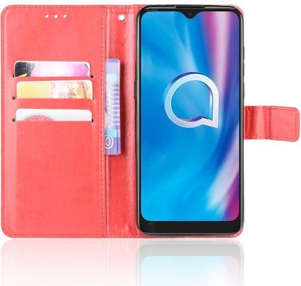 Produktbild MU Classic Crazy Horse III Leder Bookcover Series (Alcatel 1S (2020), Alcatel 3X (2020))