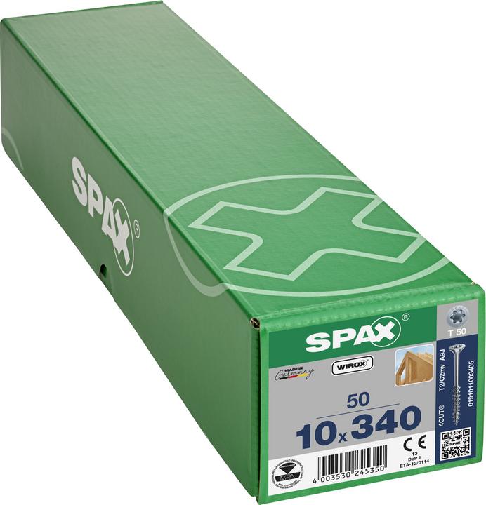Actual product image Spax Wood construction screws (50 Screws per piece)