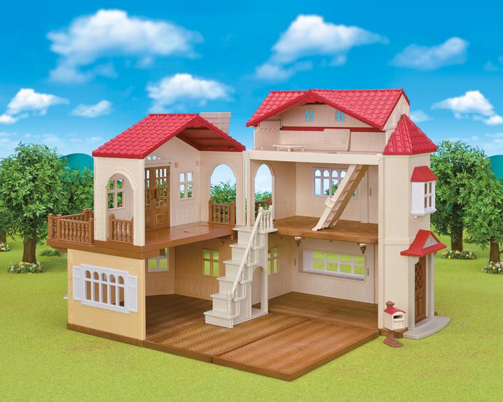 Actual product image Epoch A country house with a red roof