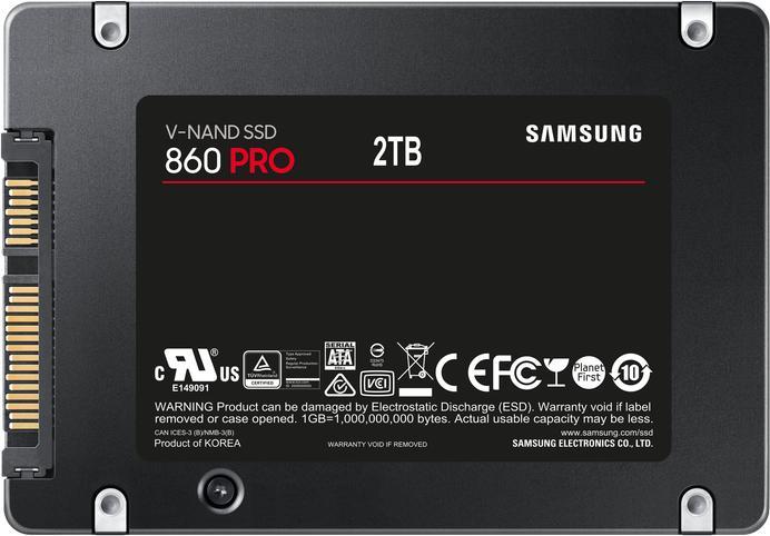 Produktbild Samsung 860 Pro (2000 GB, 2.5")