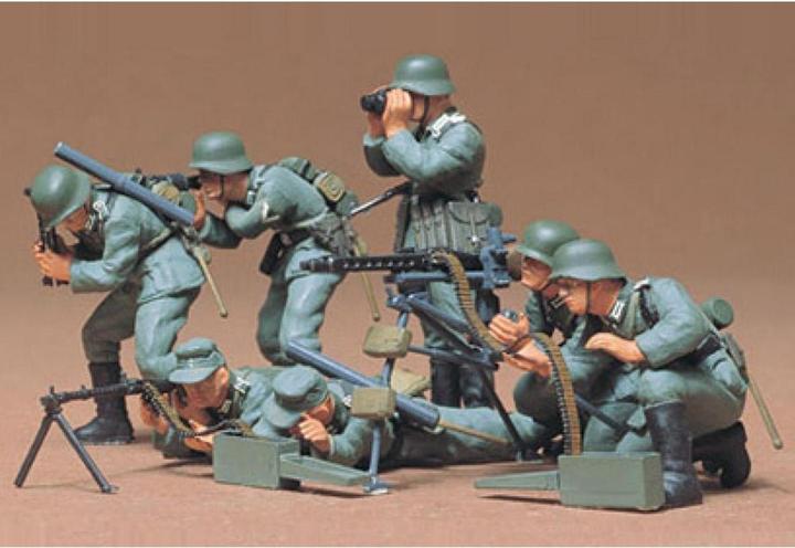 Image du produit Tamiya 1:35 Set de figurines des troupes allemandes de mitrailleuses (7)