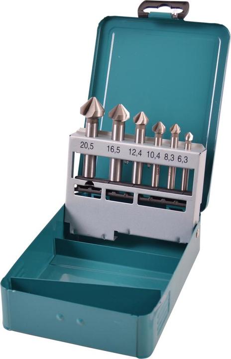 Produktbild Makita Senkerset 6tlg HSS (10,4 mm, 8,3, 20,5 mm, 16,5 mm, 6,3, 12,4 mm)