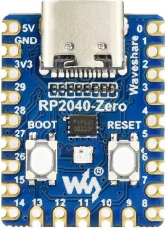 Produktbild WaveShare RP2040-Zero Raspberry Pi Pico basierter MCU