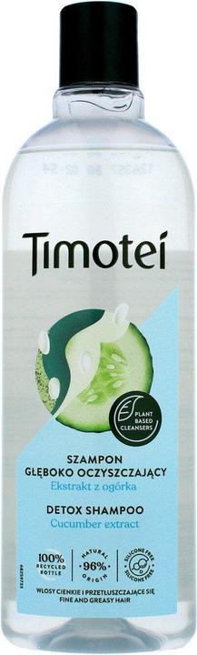 Unilever Timotei Tiefenreinigendes Detox-Gurken-Shampoo 400 ml (400 ml, Flüssiges Shampoo)
