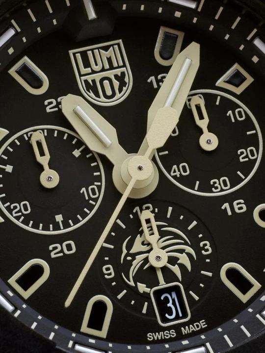 Actual product image Luminox XS.3590.NSF.SET Men's watch Navy Seal Foundation Chronograph Set 45mm 20ATM (Chronograph, 45 mm)
