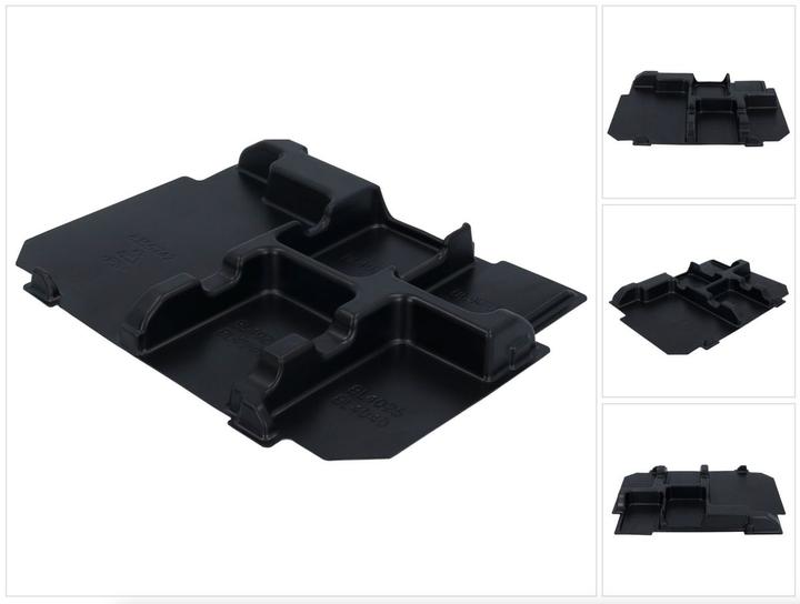 Actual product image Makita System insert for XGT battery starter set DC40RA + 4 batteries ( 835G74-2 ) Deep-drawn part for